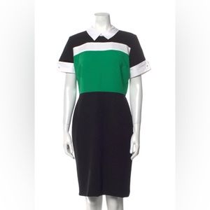 Green and Black Karl Lagerfeld Dress